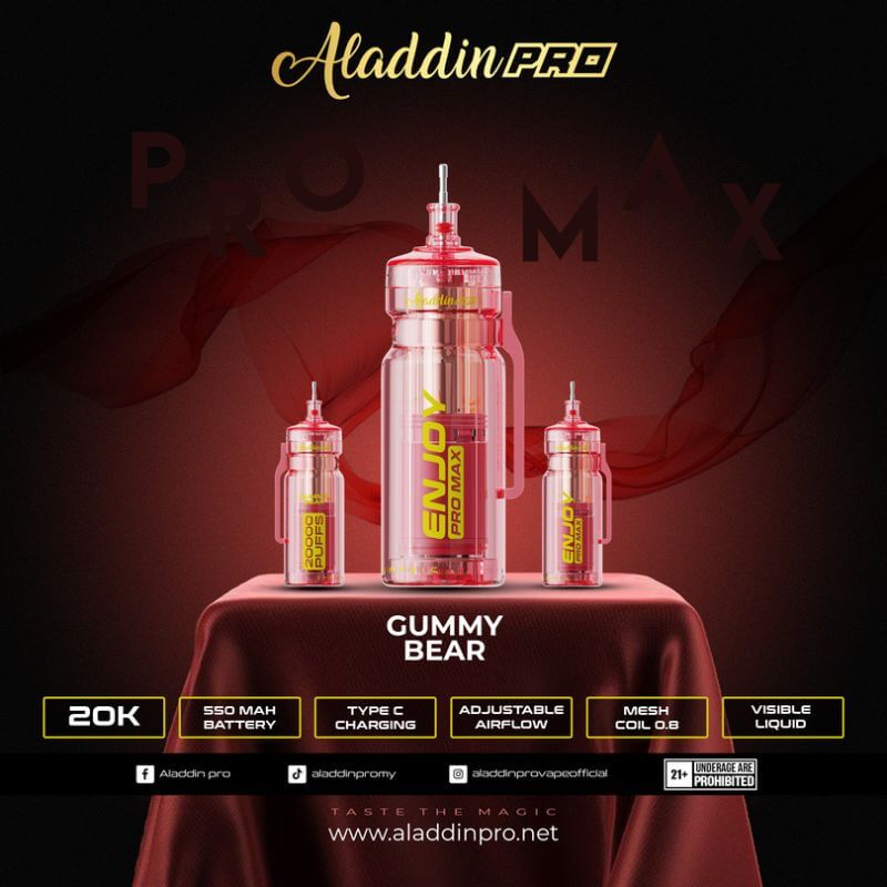 Aladdin-Pro-Max-20k-Gummy-Bear-SG-Vape-Bar