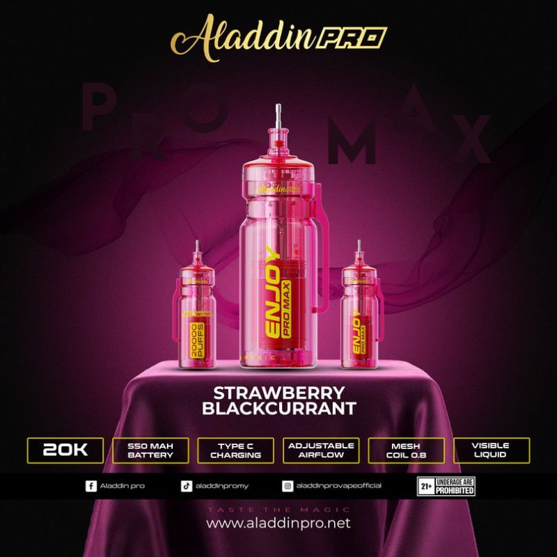 Aladdin-Pro-Max-20k-Strawberry-Blackcurrant-SG-Vape-Bar