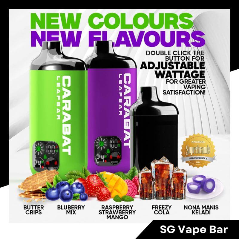 CARABAT-_BUTTER-CRIPS_-_RASPBERRY-STRAWBERRY-MANGO_-_BLUEBERRY-MIX_-_FREEZY-COLA_-_NONA-MANIS-KELADI_-SG-Vape-Bar