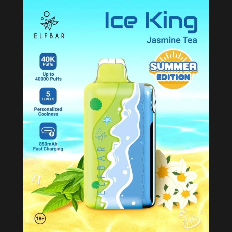 SGVape-ELFBAR-ICE-KING-40K-JASMINE-TEA-SG-Vape-Bar