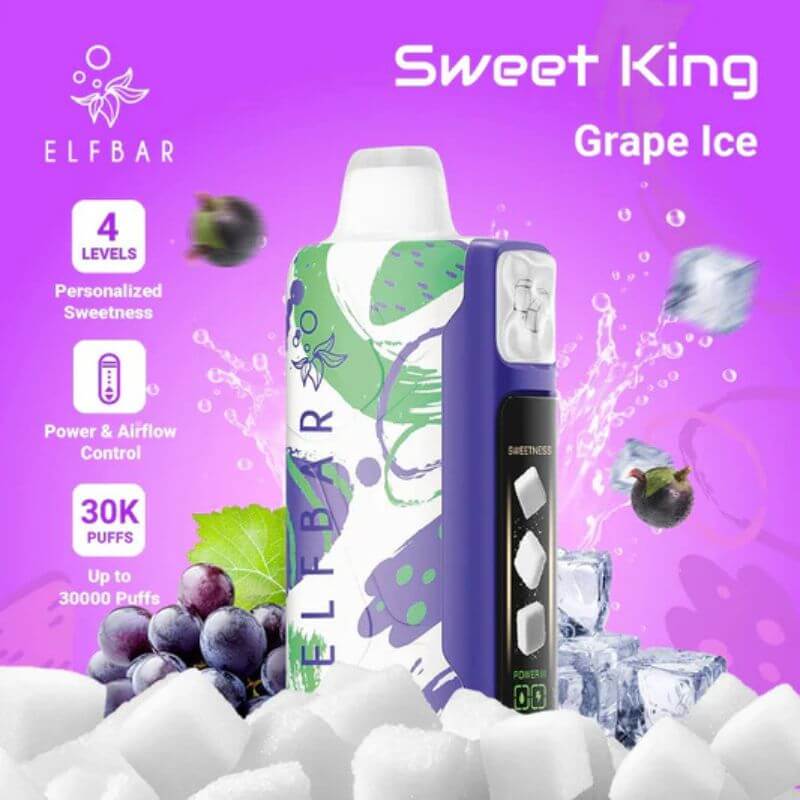 SGVape-ELFBAR-SWEET-KING-30K-GRAPE-ICE-SG-Vape-Bar