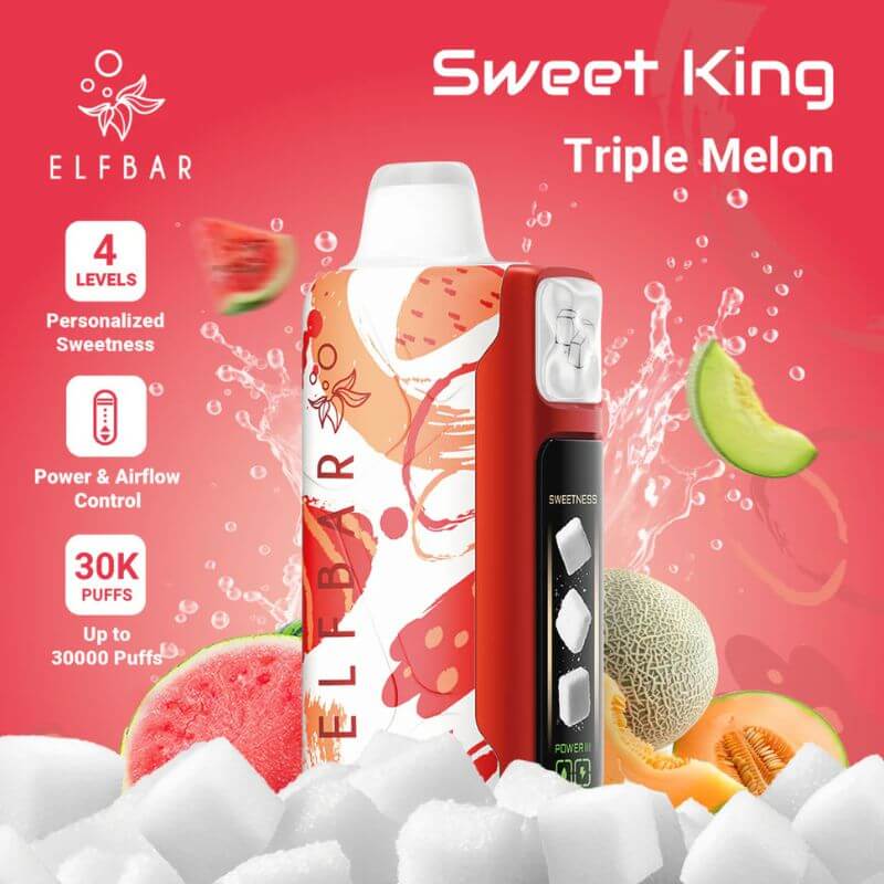 SGVape-ELFBAR-SWEET-KING-30K-TRIPLE-MELON-SG-Vape-Bar