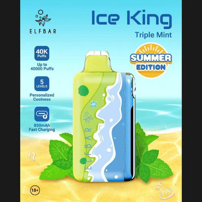 SGVape-ELFBAR-ICE-KING-40K-TRIPLE-MINT-SG-Vape-Bar