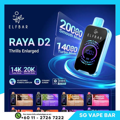 SGVape-ELFBAR-RAYA-D2-20K-PUFF-SG-Vape-Bar