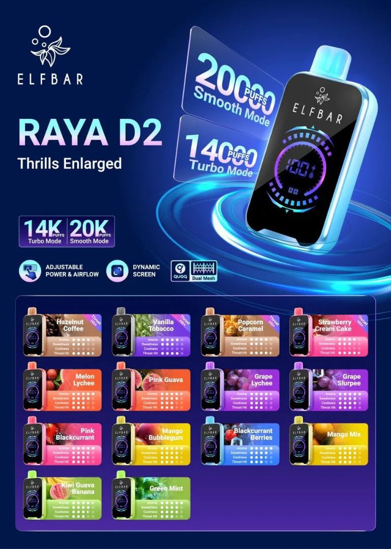 SGVape-ELFBAR-RAYA-D2-SG-VAPE-BAR