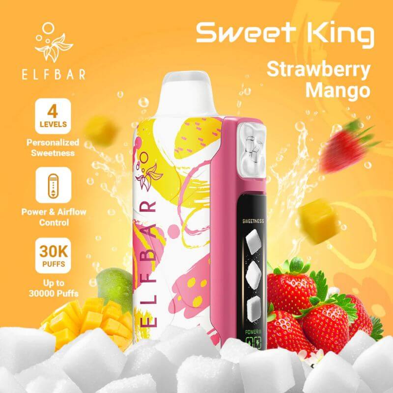 SGVape-ELFBAR-SWEET-KING-30K-STRAWBERRY-MANGO-SG-Vape-Bar