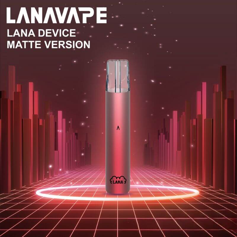 SGVape-LANA-DEVICE-MATTE-CHERRY-PINK-SG-Vape-Bar