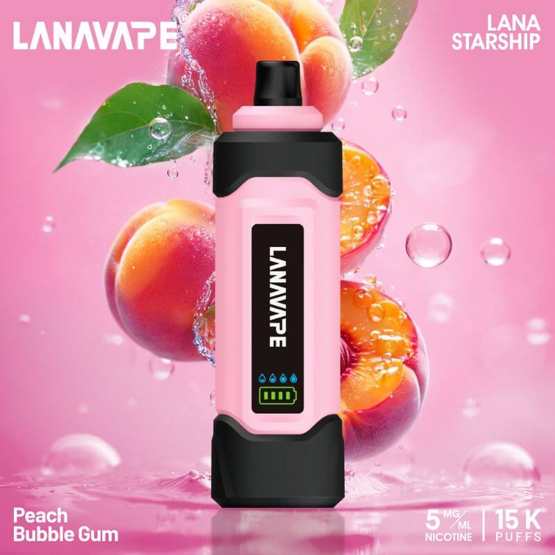 SGVape-LANA-STARSHIP-PEACH-BUBBLE-GUM-SG-Vape-Bar