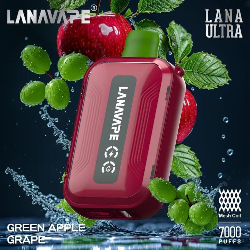 SGVape-LANA-ULTRA-7000-GREEN-APPLE-GRAPE-VAPE-HUB-MY