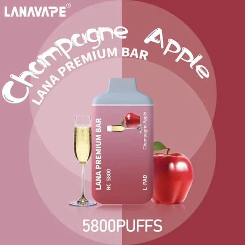 SGVape-LANA-PREMIUM-BAR-5800-CHAMPAGNE-APPLE-Sg-Vape-Bar
