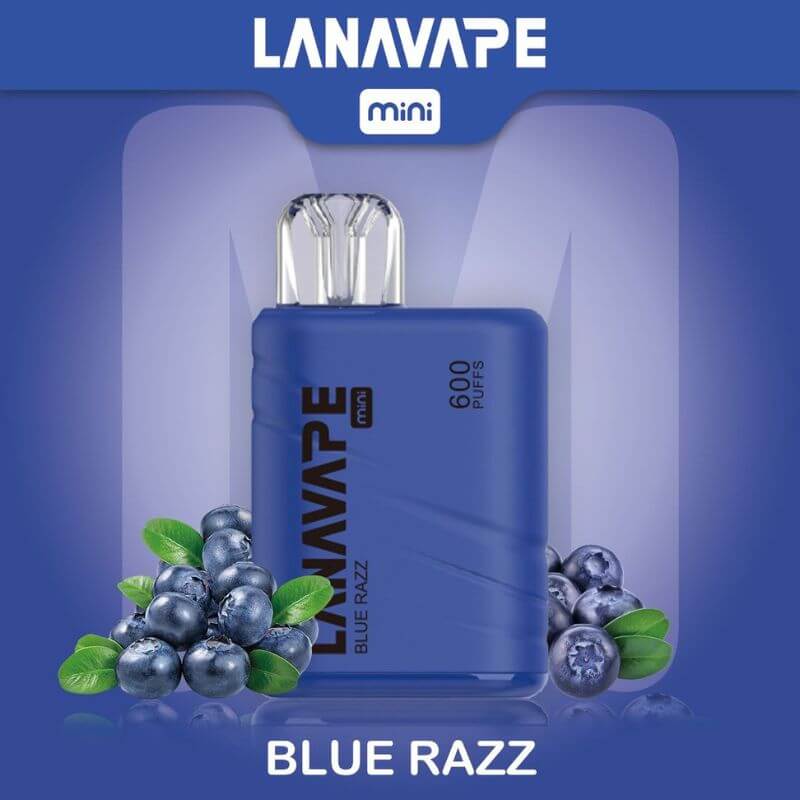 SGVape-LANAVAPE-MINI-600-BLUE-RAZZ-Sg-Vape-Bar