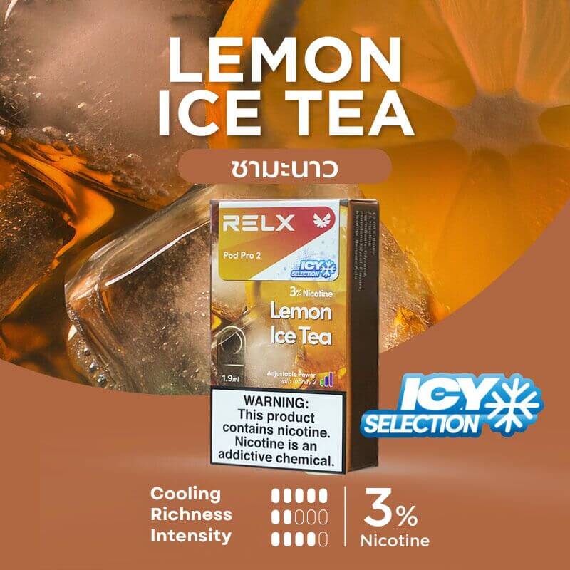 SGVape-RELX-Infinity-Pod-Lemon-Ice-Tea-Sg-Vape-Bar