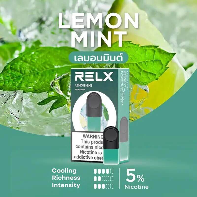 SGVape-RELX-Infinity-Pod-Lemon-Mint-Sg-Vape-Bar