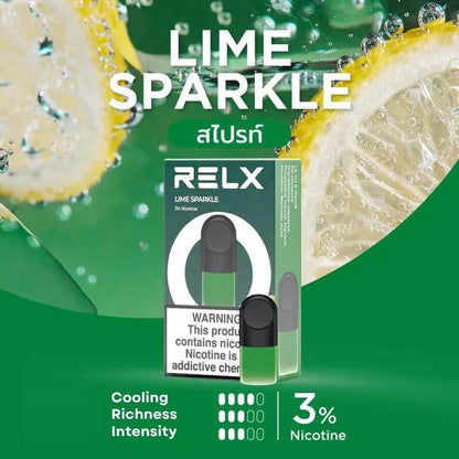 SGVape-RELX-Infinity-Pod-Lime-Sparkle-Sg-Vape-Bar