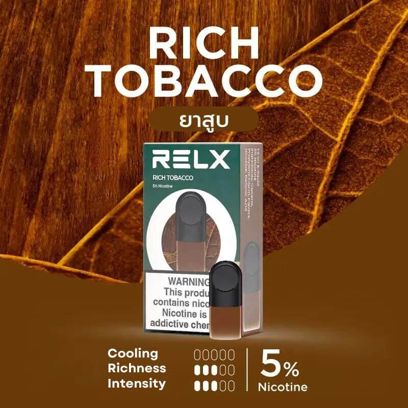 SGVape-RELX-Infinity-Pod-Rich-Tobacco-Sg-Vape-Bar