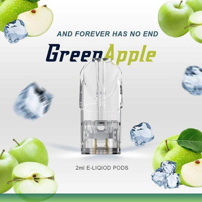 SGVape-SP2-Pods-Green-Apple-Sg-Vape-Bar
